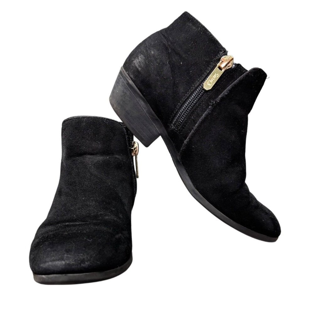 Circus By Sam Edelman Paula Stud Black Ankle Boots Size 13